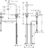 Смеситель Hansgrohe Metris 73804800