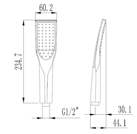 Душевая лейка Esko SSP751Q