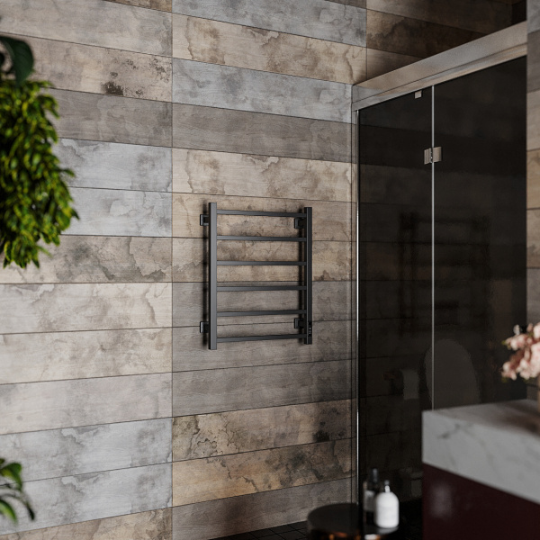 Полотенцесушитель электрический Roxen Square 11050-5365B 53х65