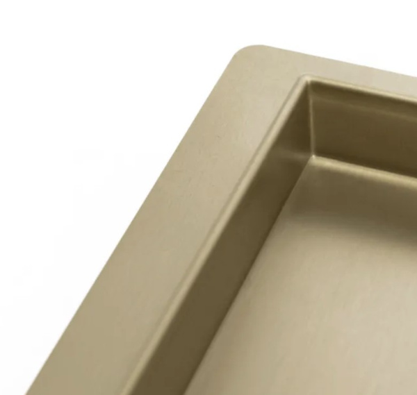 Трап для душа Rea Neo&Pure N Pro Mirror Gold двухсторонний 50