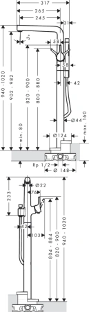 Смеситель Hansgrohe Talis 72412000