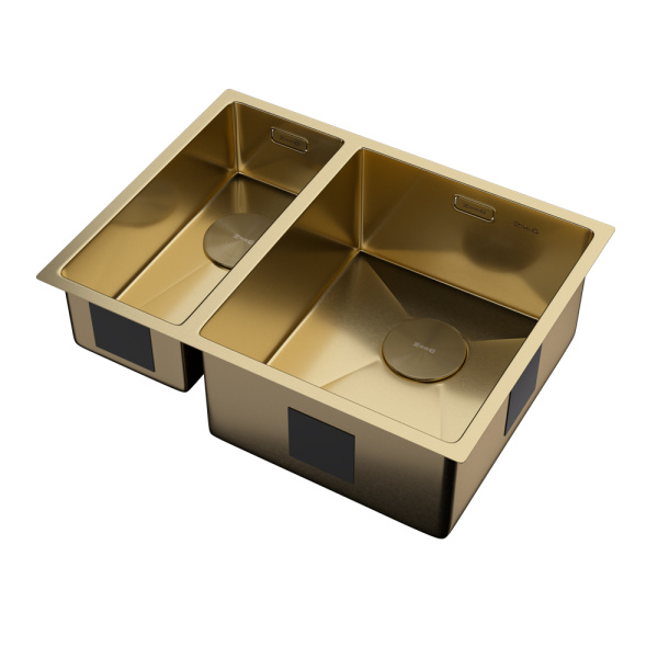 Кухонная мойка Zorg Zerox U/IF-L 60х45 PVD Gold Кухонная мойка Zorg Zerox U/IF-L 60х45 PVD Gold
