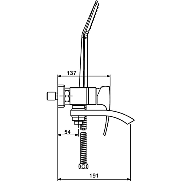 Смеситель Gappo G3207 Смеситель Gappo G3207