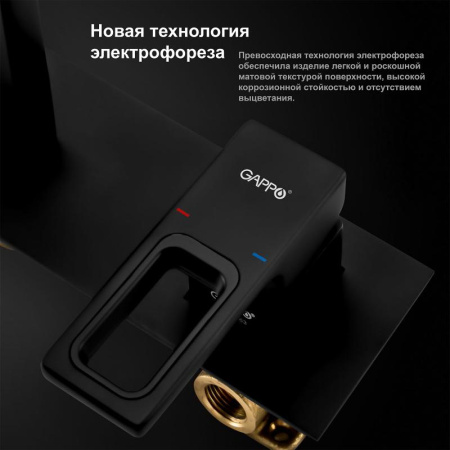Смеситель встраиваемый Gappo G1017-16