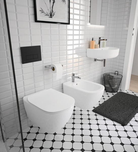 Комплект инсталляции Ideal Standard с унитазом Tesi Aquablade T386801