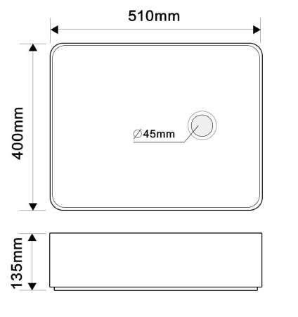 Умывальник Axus 9635