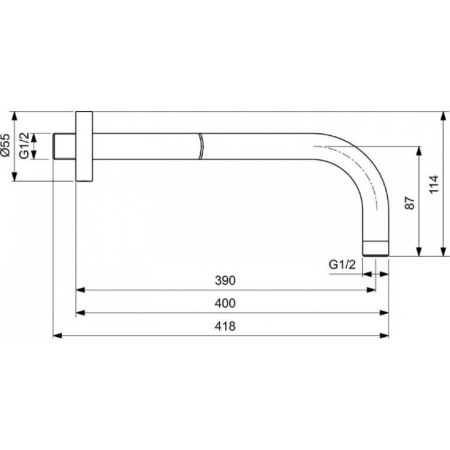 Душевая система встраиваемая Ideal Standard Ceraline SetA6939XG