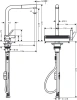 Смеситель Hansgrohe Aquno 73836000
