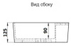Умывальник CeramaLux D1346