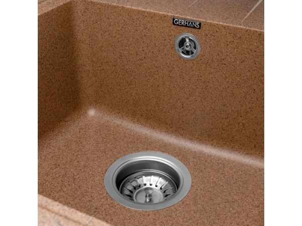 Кухонная мойка Gerhans B15-23 терракот