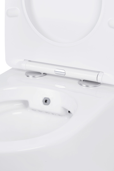 Комплект инсталляции Roxen StounFix Dual Fresh 962282 с унитазом Antares Bidet 530185-01X и кнопкой Steel 420260G