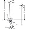 Смеситель Hansgrohe Talis 71717340