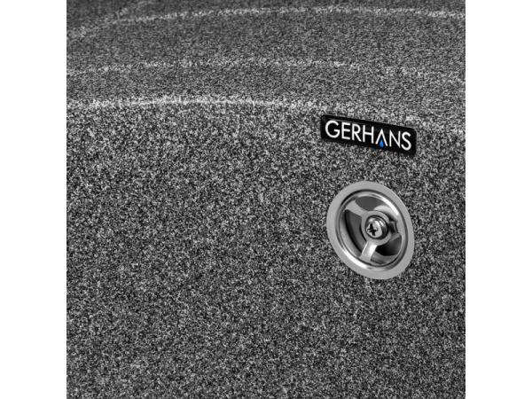 Кухонная мойка Gerhans A01-24, графит