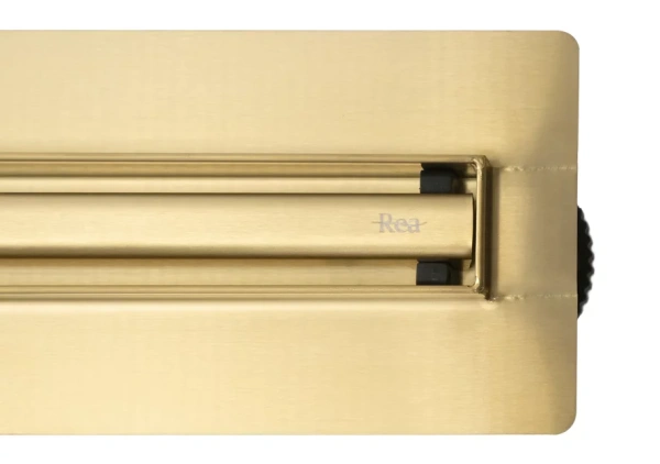 Душевой трап Rea Neox Slim pro gold matt 600