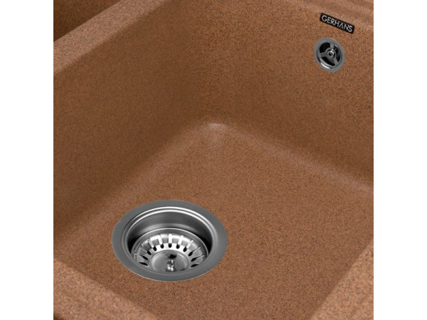 Кухонная мойка Gerhans C02-23 терракот
