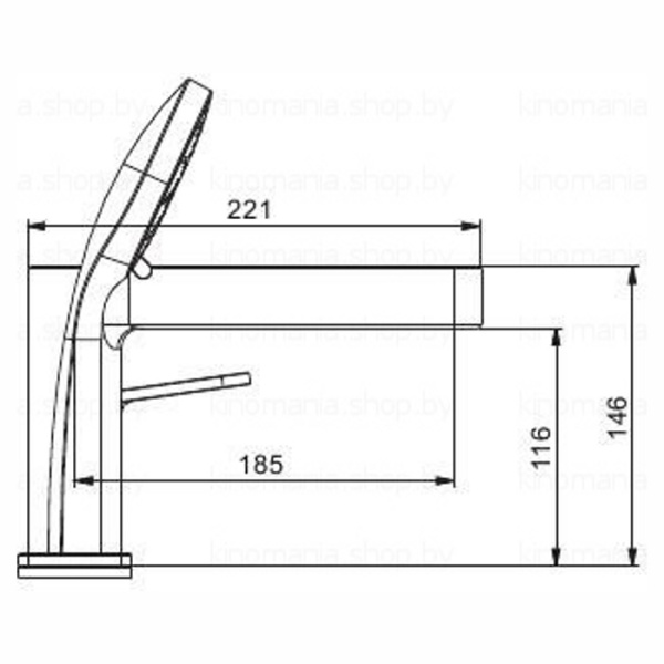 Смеситель Gappo G1199-30 Смеситель Gappo G1199-30