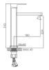 Смеситель Ledeme L1133B
