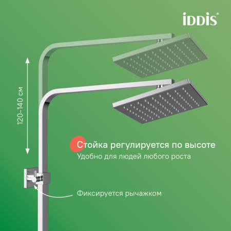 Душевая система Iddis Bild BILSB1Fi06