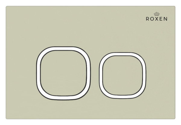 Комплект инсталляции Roxen Attach 966965 с унитазом Antares 650185-01 и кнопкой Santi 410280BG