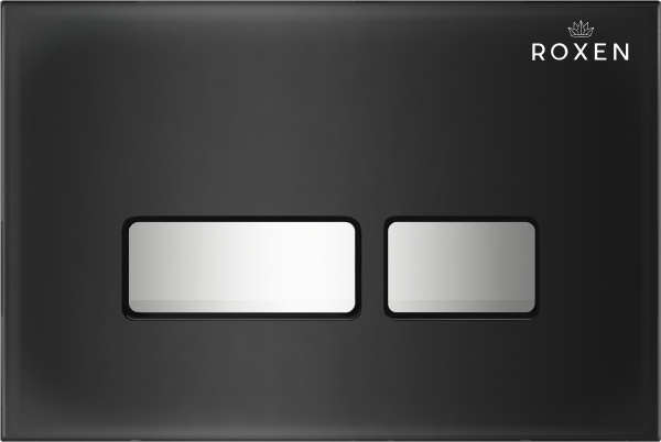Комплект инсталляции Roxen Attach 967099 с унитазом Antares 650185-01 и кнопкой Glass 430280B