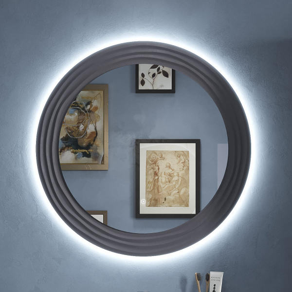 Зеркало Equil Mirage LED круг 80х80