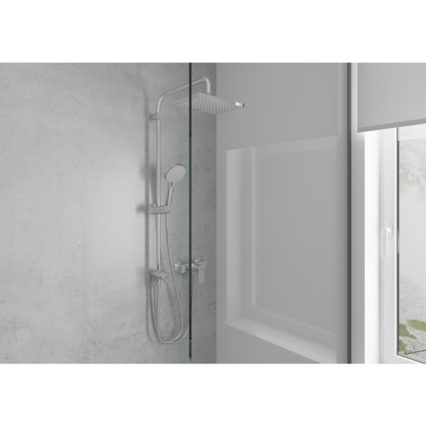 Душевая система Hansgrohe Vernis Shape Showerpipe 230 1jet Reno 26282000