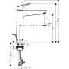 Смеситель Hansgrohe Logis 190 71091000