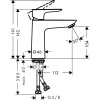 Смеситель Hansgrohe Talis 71712000