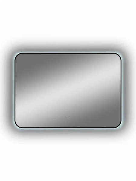 Зеркало Continent Torry Black LED 80/100/120 с бесконтактным сенсором 80х70
