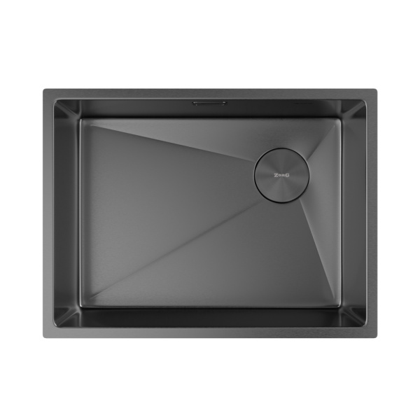 Кухонная мойка Zorg Zerox U/IF Side SF 60х45 PVD Gunblack Кухонная мойка Zorg Zerox U/IF Side SF 60х45 PVD Gunblack