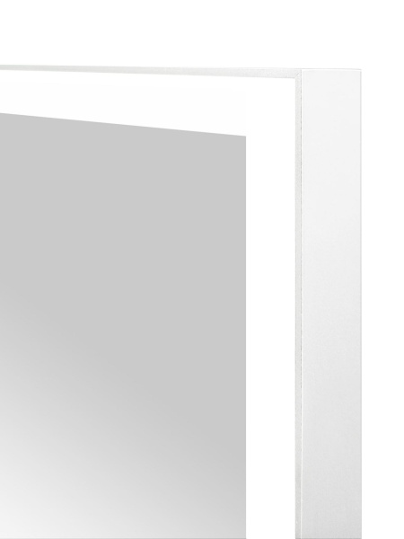 Зеркало Continent Frame White LED 80/100/120 80х60