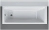 Акриловая ванна Alba Spa Gamma 170х70