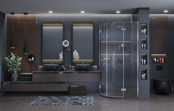 Душевой уголок Ambassador Diamond 90x90