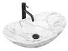 Умывальник Rea Royal Statuario Marble Matt U8010