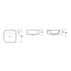 Раковина Lavinia Boho Bathroom Sink Slim 33311007