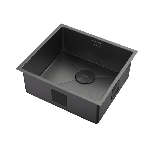 Кухонная мойка Zorg U/IF Zerox Zurinox 50х45 PVD Gunblack Кухонная мойка Zorg U/IF Zerox Zurinox 50х45 PVD Gunblack
