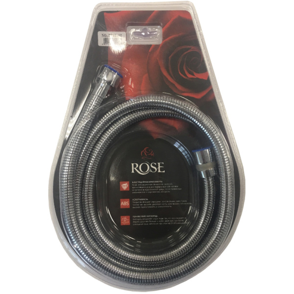 Шланг для душа Rose RE31-15, хром