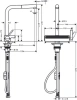 Смеситель Hansgrohe Aquno 73836800