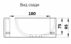Умывальник CeramaLux 9048GTL
