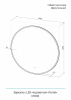 Зеркало Continent Portal LED 100х100
