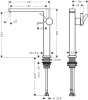 Смеситель Hansgrohe Tecturis 73070000