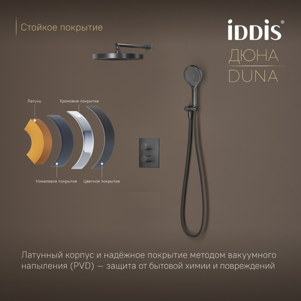 Душевая система встраиваемая Iddis Duna DUNGM0Ti67P Душевая система встраиваемая Iddis Duna DUNGM0Ti67P