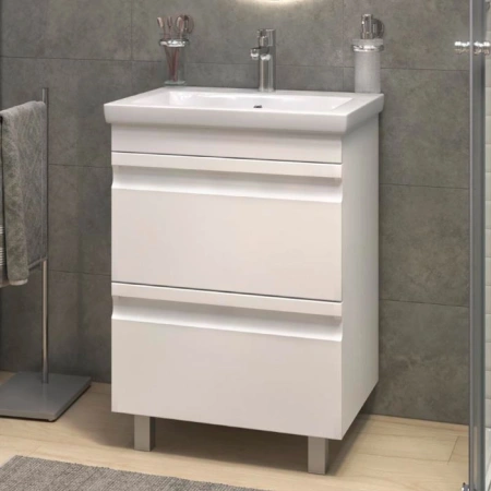Тумба напольная под умывальник Vigo Holly Como 60 с 2 ящиками