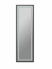 Зеркало Continent Norden Black LED 49х165