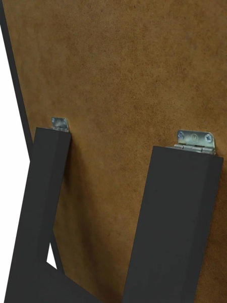 Зеркало Continent Norden Black LED 49х165