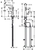Смеситель Hansgrohe Metris 73802800