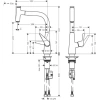 Смеситель Hansgrohe Talis 72822800