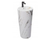 Умывальник Rea Blanka Marble Marmur matt U8704