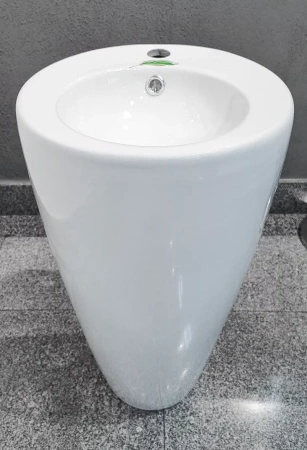 Раковина напольная CeramaLux 40х35 B133-1