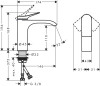 Смеситель Hansgrohe Vivenis 75022700